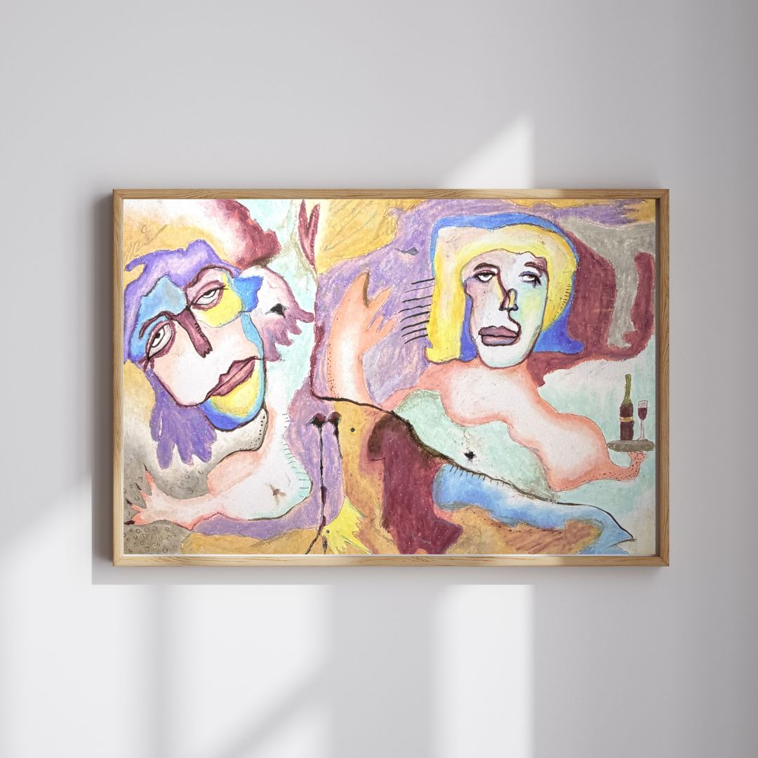 Wine Drunk in Colour - 40 x 30cm