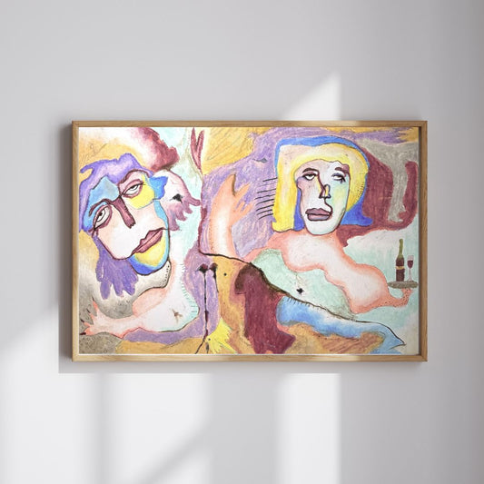 Wine Drunk in Colour - 40 x 30cm