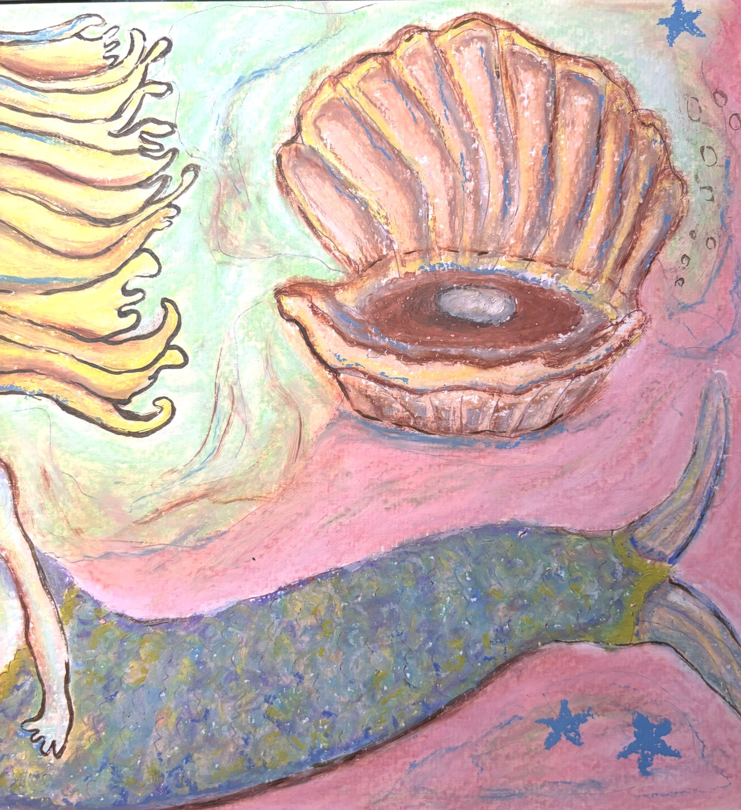 Pearl Diver - 21 × 29.7cm (A4)