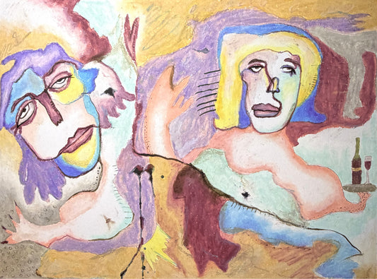 Wine Drunk in Colour - 40 x 30cm