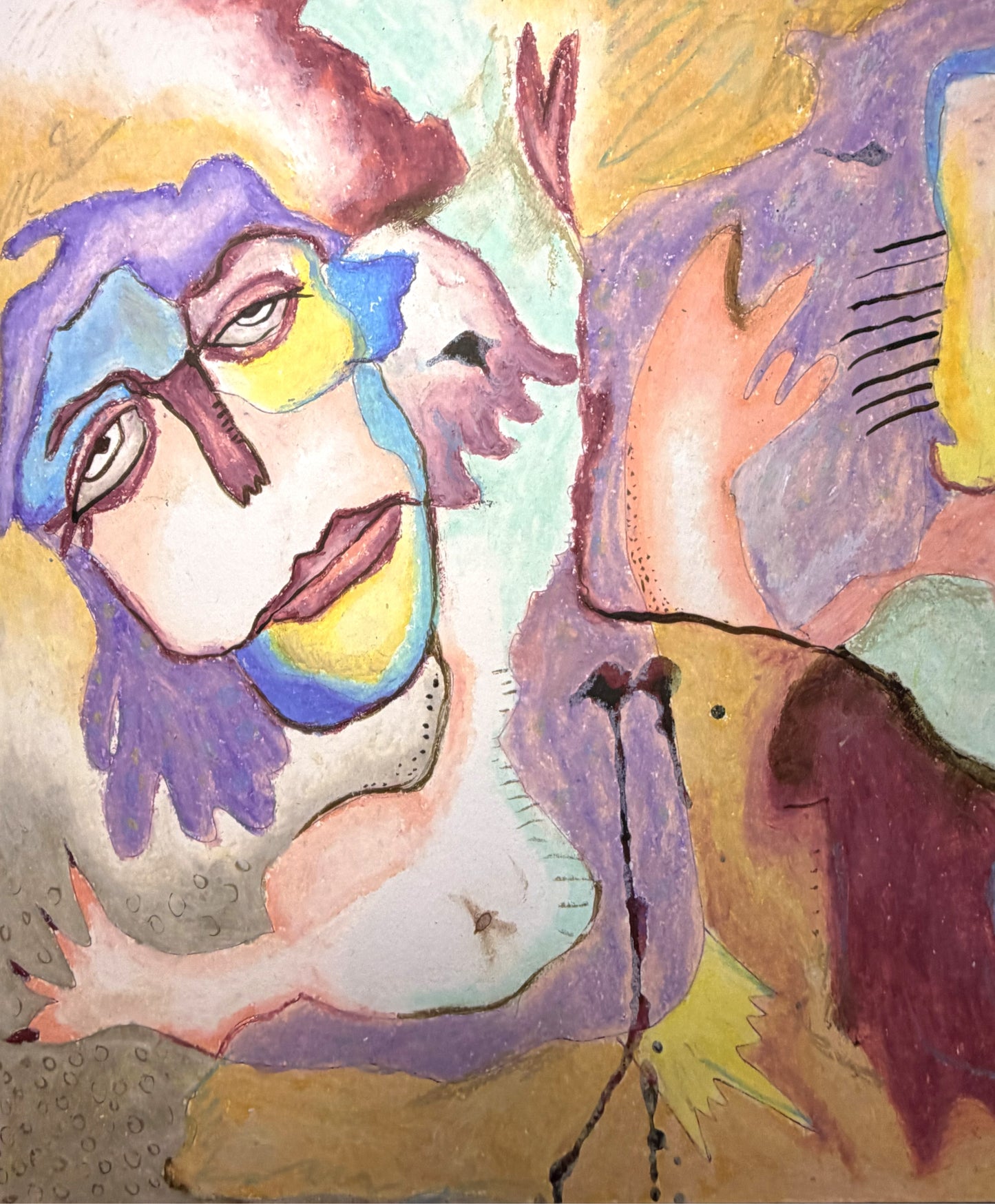 Wine Drunk in Colour - 40 x 30cm