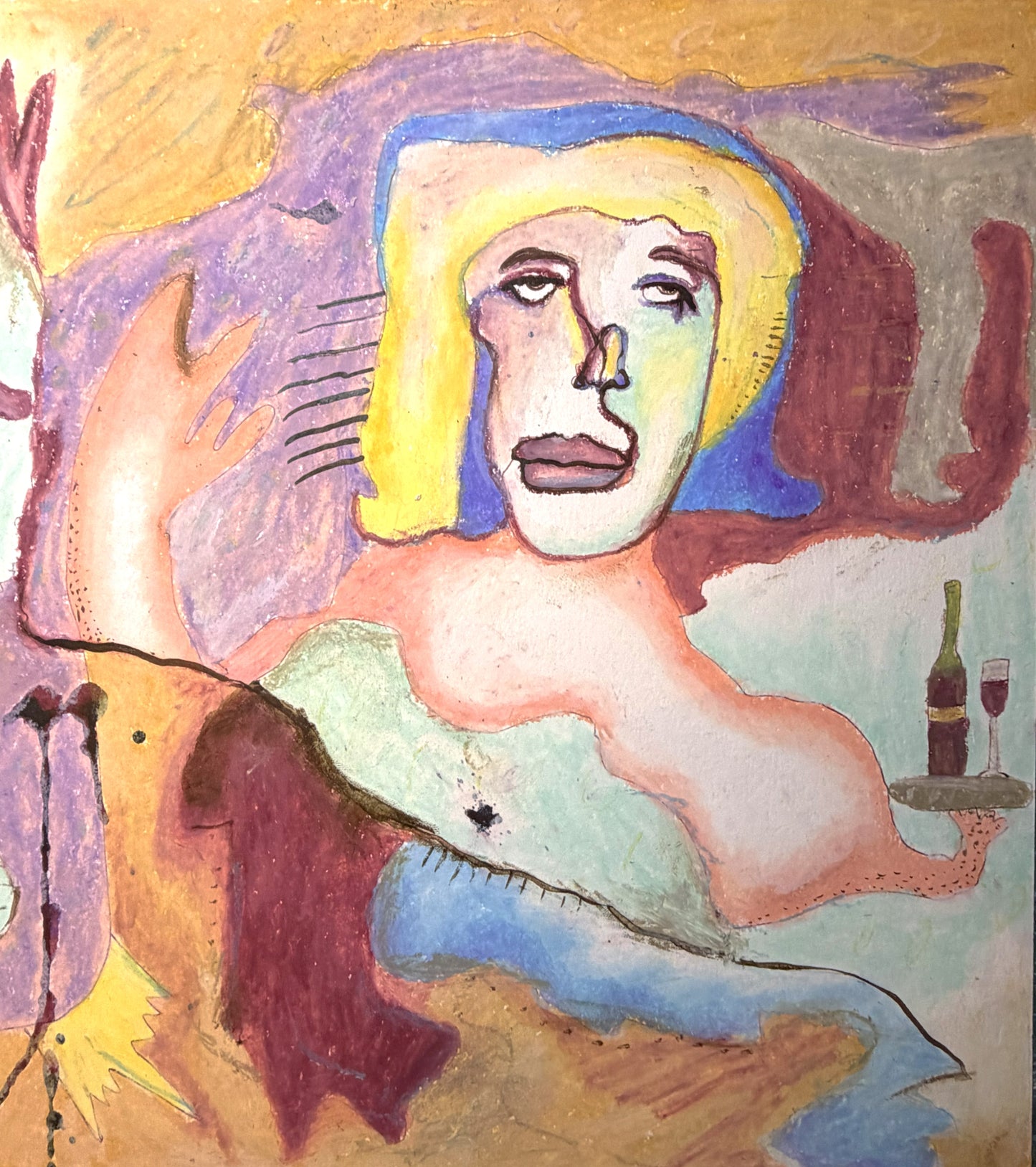 Wine Drunk in Colour - 40 x 30cm